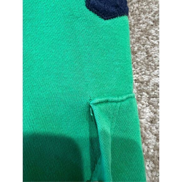 Gap kids green cotton blend pullover hoodie sweatshirt size L - Picture 8 of 9